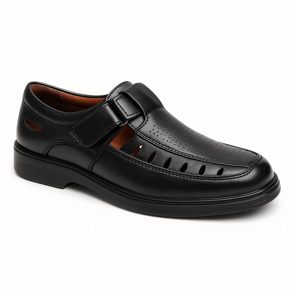 Comfort Band Sandals|CBS-110-BLK