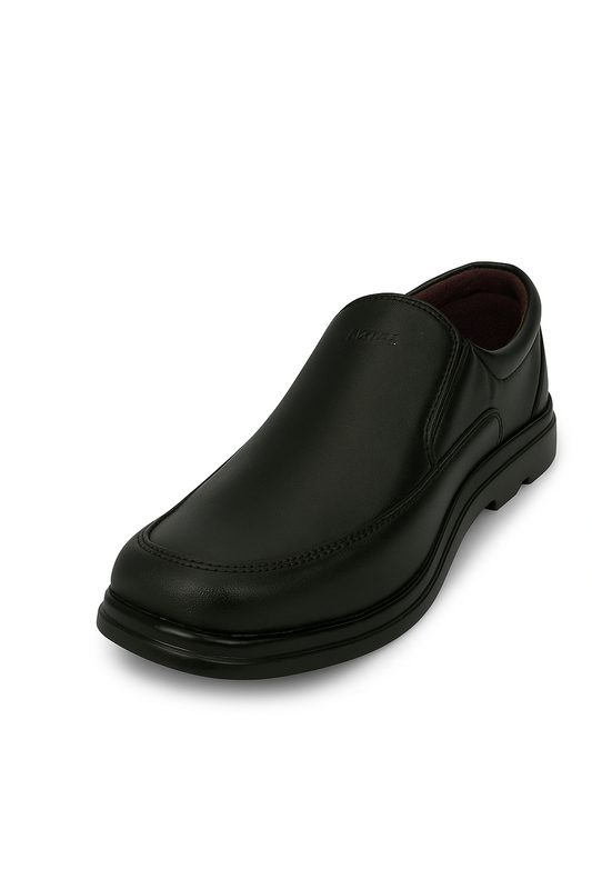 Men's Black Formal Slip-On Comfort Shoes