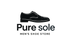 i have a shoes store relted to man catageory so i need a logo for mu store .the store name is Pure sole so design a creative logo